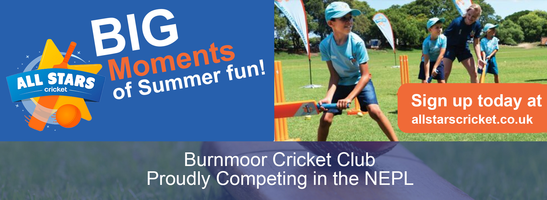 Burnmoor Cricket Club Proudly Competing in the Nort East Premier Leaguer